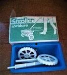 Spridarvagn-frö och gödselspridare
