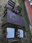 trädgårdsbord med stolar