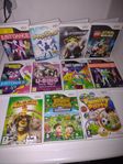 Wii spel 100 kr/st