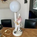 RETRO : 2  italiensk designat Clown lampor ifrån 80 talet. 