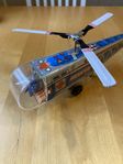 Helikopter i plåt troligen 70-tal