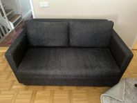Soffa med bäddfunktion – knappt använd