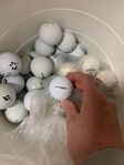 golfbollar blandat - först till kvarn 