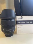 Sigma 24-70 F2.8 DG HSM Art för Nikon