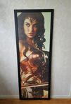 Wonder Woman affisch med ram