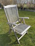 Karmstolar i teak Brafab