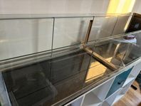 Hamsterbur (IKEA Detolf) med tillbehör