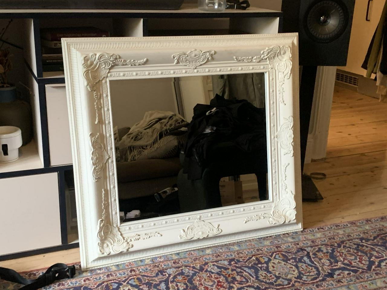 Stor spegel antik stil