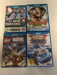 Nintendo Wii U spel säljes Mario, Donkey Kong, Sonic 