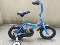 Barncykel stålram 12"
