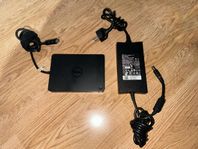 DELL Dockstation + 130W Laddare För Docka