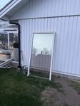 Fast träfönster 11x21