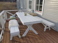 Utemöbler bord bänkar trädgårdsmöbler 