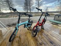2 st vikbara elcyklar från Ecoride