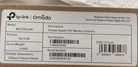 Fiber konverter, kabel, SFPer
