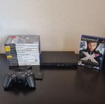PS2 Slim / 11 Spel / Dualshock