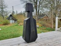 Antikt cellofodral av trä