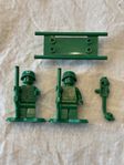 Lego Toy Story minifigurer gröna soldater 