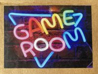 Gamingskyltar i Neon