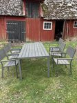 Utemöbler med 6 stolar