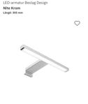Badrumslampa Nite 305 krom
