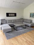 Stor soffa i U-modell