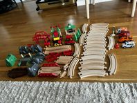 Brio tågbana med tillbehör