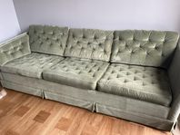 grön vintage soffa