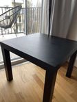 svart bord ikea lack