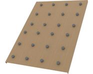 Luftspaltsskiva TECCA Airgap extend C1200 med 50 mm distans