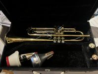 Trumpet Caravelle Classic D.E Getzen m sordiner