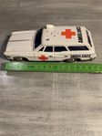 Leksaksbil Bandi Line Ambulans från 1970 talet 