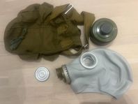 Sovjetisk gasmask - oanvänd. USSR. Ryssland