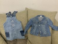 jeans klänning och jacka
