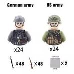 LEGO WW2 Minifigurer x48