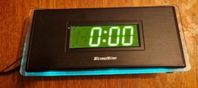 LED klockradio Technostar AM/FM lysdiod Snooze nattbelysning