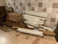 Trappa i ek inomhus, U-trapppa