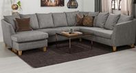 Scandinavia Soffa, 6-sits med schäslong – höger