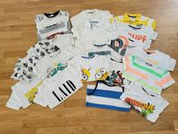 Klädpaket pojke överdelar strl 86/92 och 98/104
