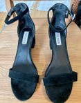 STEVE MADDEN , Gena Sandal Black Suede 