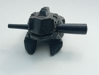 INSTRUMENTAL WOODEN FROG 
