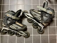 Rollerblades Inlines storlek 39, inklusive skydd