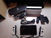 Nintendo Switch oled vit 64gb