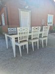 köksbord och 6 stolar