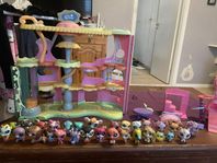 30 st Littlest Pet Shops+ Lps hus och tillbehör