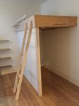 Fin loftsäng 120 cm