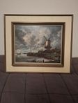 "Väderkvarn vid Wijk"  Konstnär: Jacob Van Ruisdael