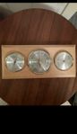 barometer, termometer, hygrometer