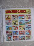 US Postal Service, Comic Strip Classics frimärks karta, 199