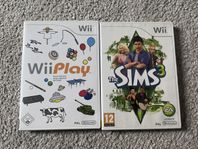 Nintendo Wii spel The Sims 3 & Wii Play 